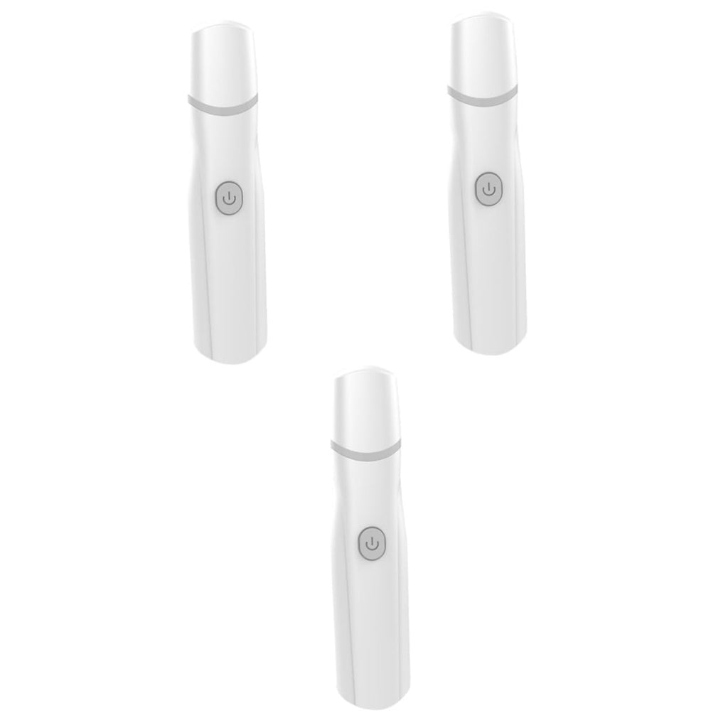3pcs Electric Pet Nail Grinder Portable Trimmer Grey S779