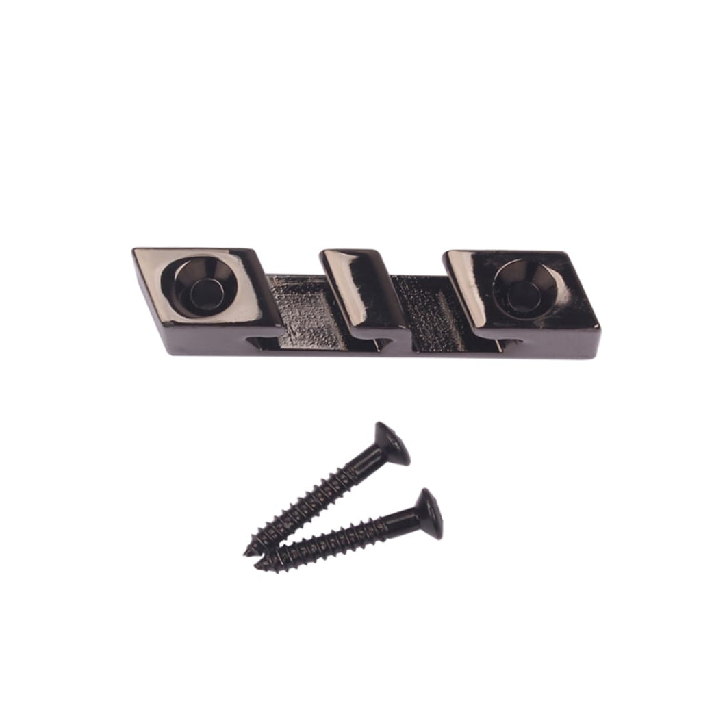 Black Metal Bass Guitar String Retainer D2007