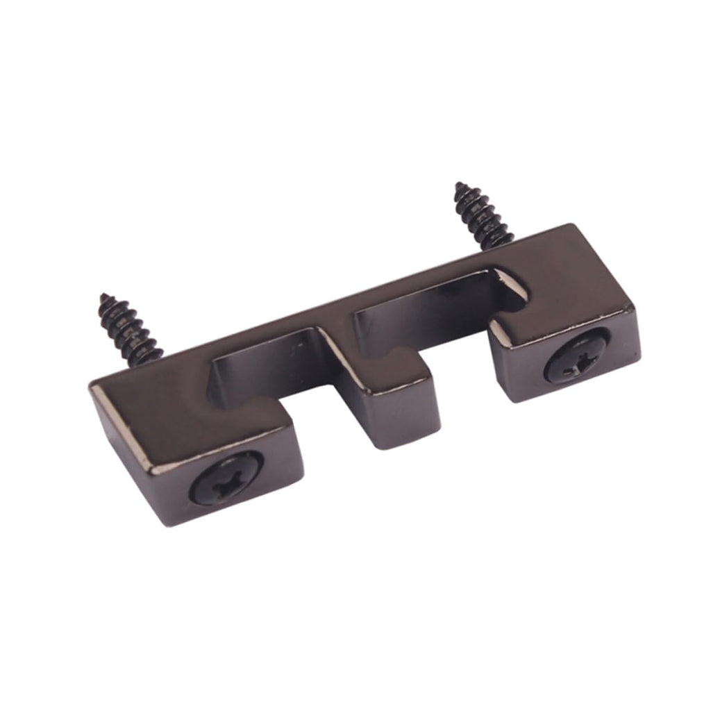 Black Metal Bass Guitar String Retainer D2007