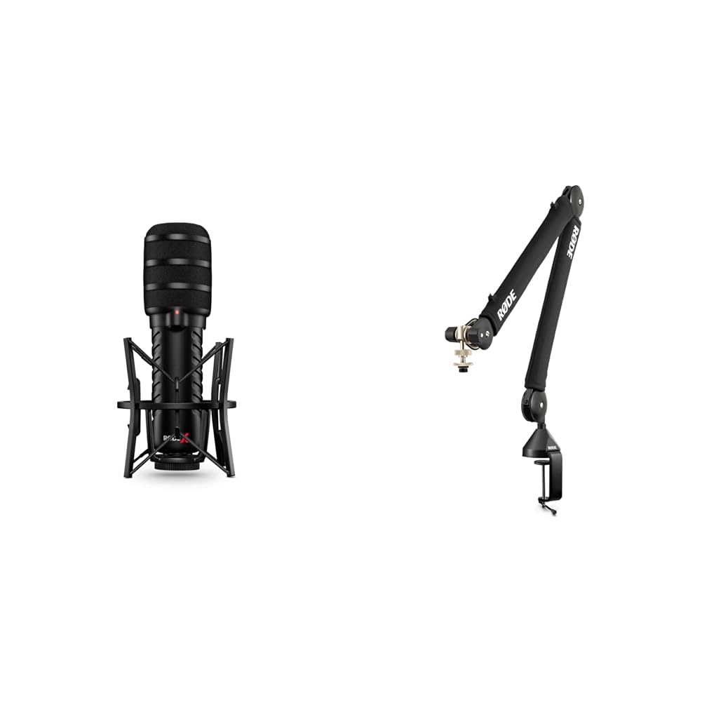 USB Dynamic Microphone & Desk-Mounted Boom Arm T685