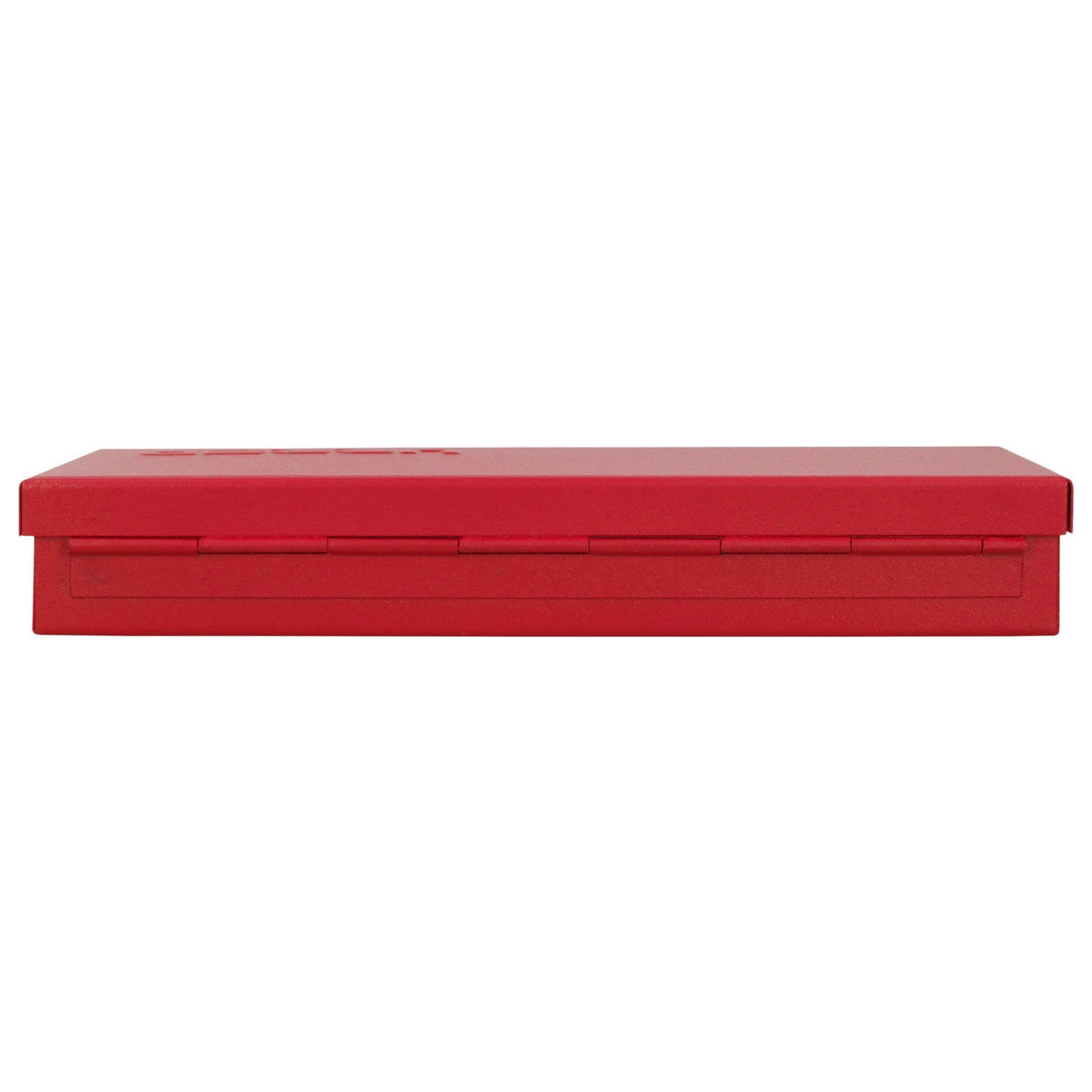 Metal Tool Box 9.6" x 5" x 1.4" 24 Gauge Red R5782