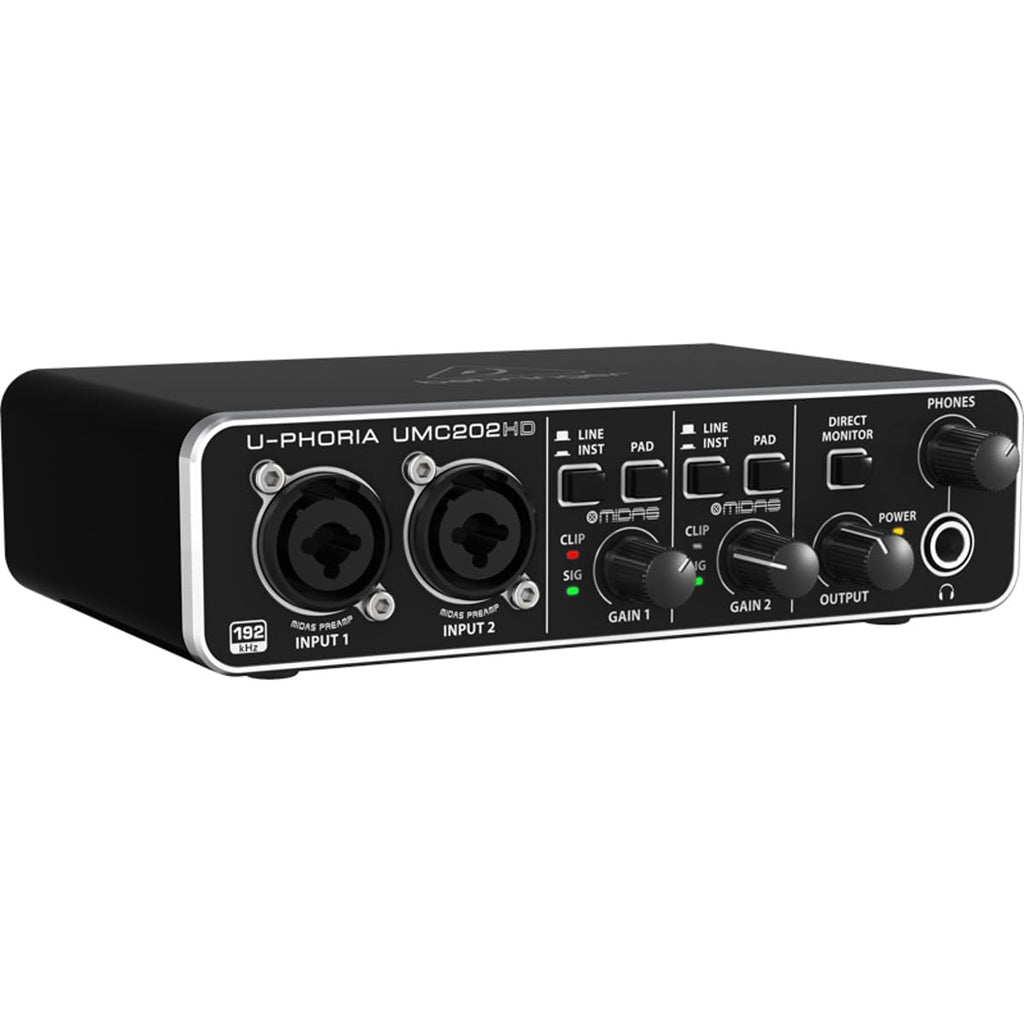 2x2 USB Audio Interface with Mic Preamplifiers E305