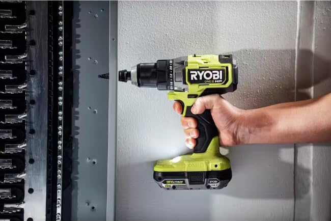 18V Brushless Cordless 2-Tool Combo Kit with 2.0 AH Batteries and Charger E13914
