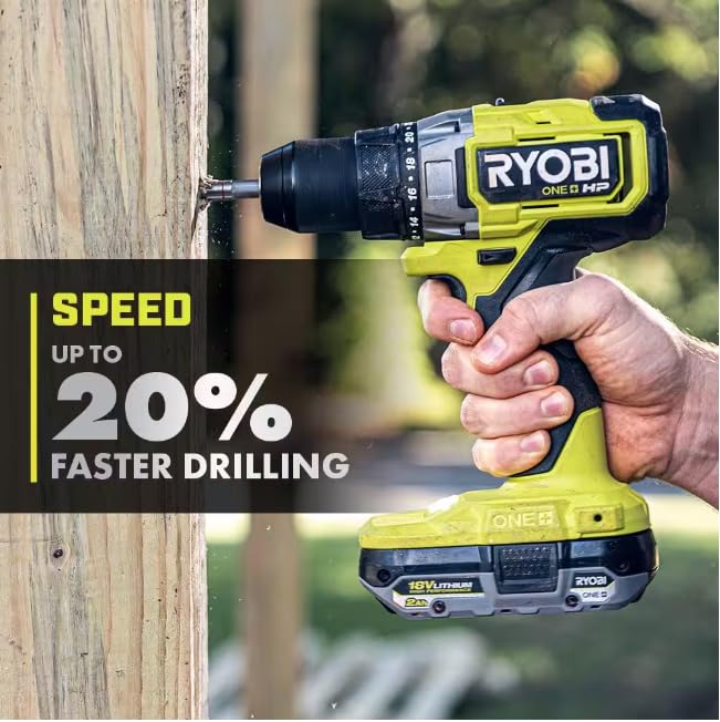 18V Brushless Cordless 2-Tool Combo Kit with 2.0 AH Batteries and Charger E13914
