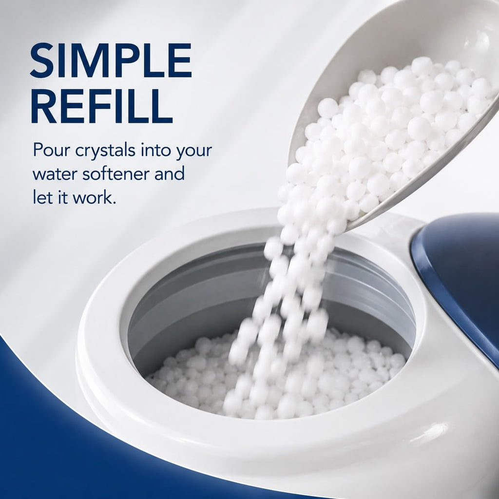 Water Softener Salt Crystals 40 lb 4 Pack E583955