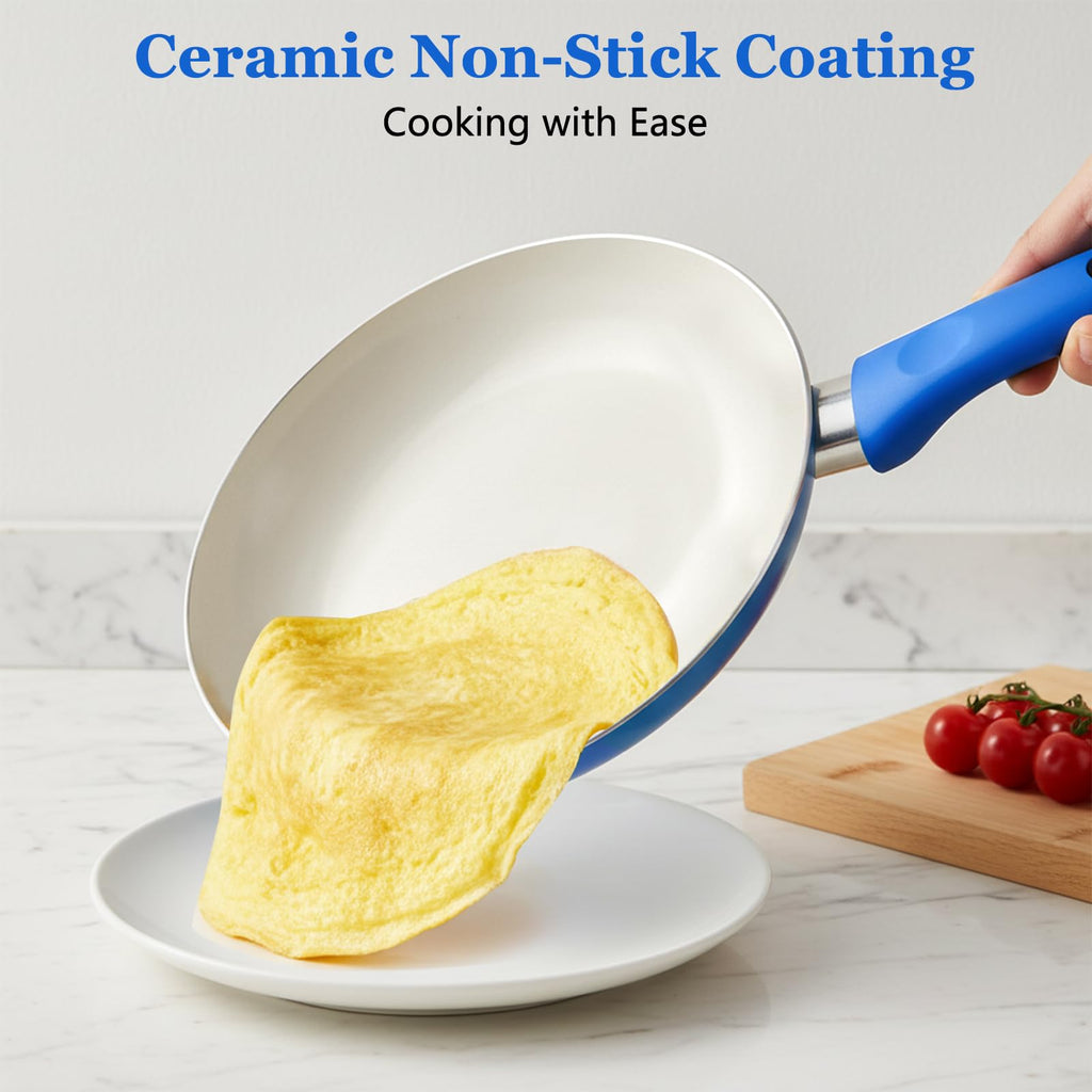 Ceramic Nonstick 12 Piece Cookware Set K9957