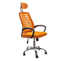 Ergonomic High Back Office Chair with Lumbar Support Orange K3281