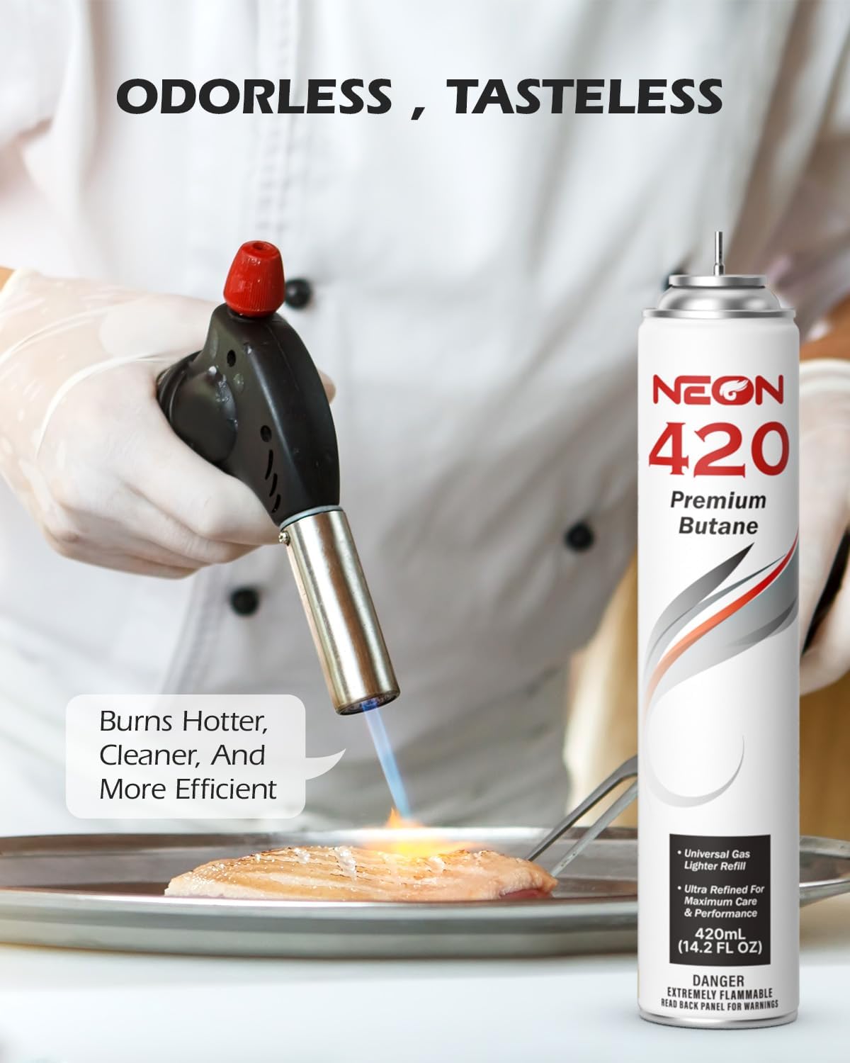 420ml Butane Refill 12 Cans Q232