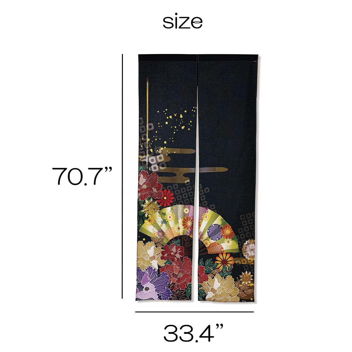 Japanese Style Doorway Curtain O285422