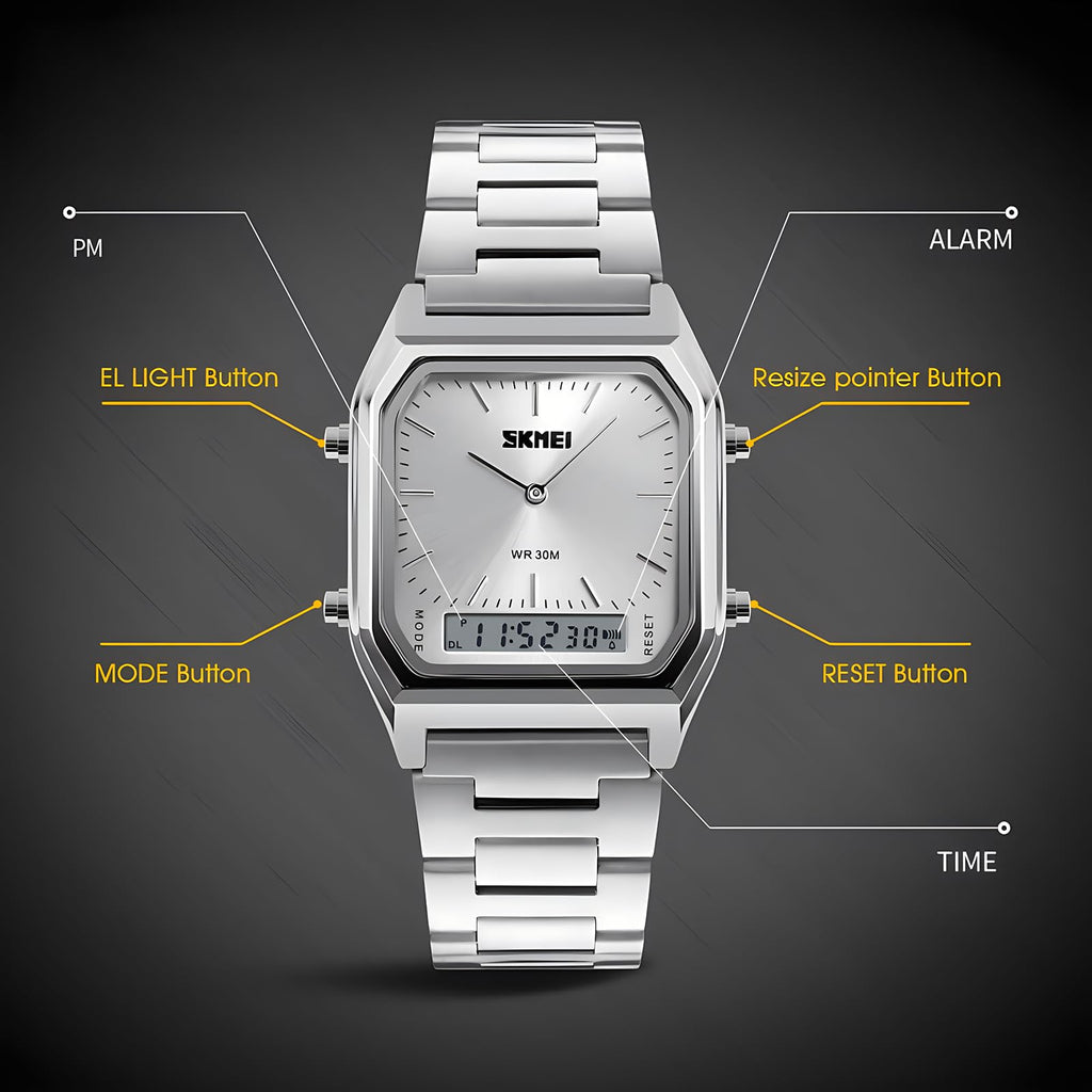 Military Analog Digital Watch Z8192