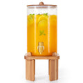 Glass Drink Dispenser with Stand N3911