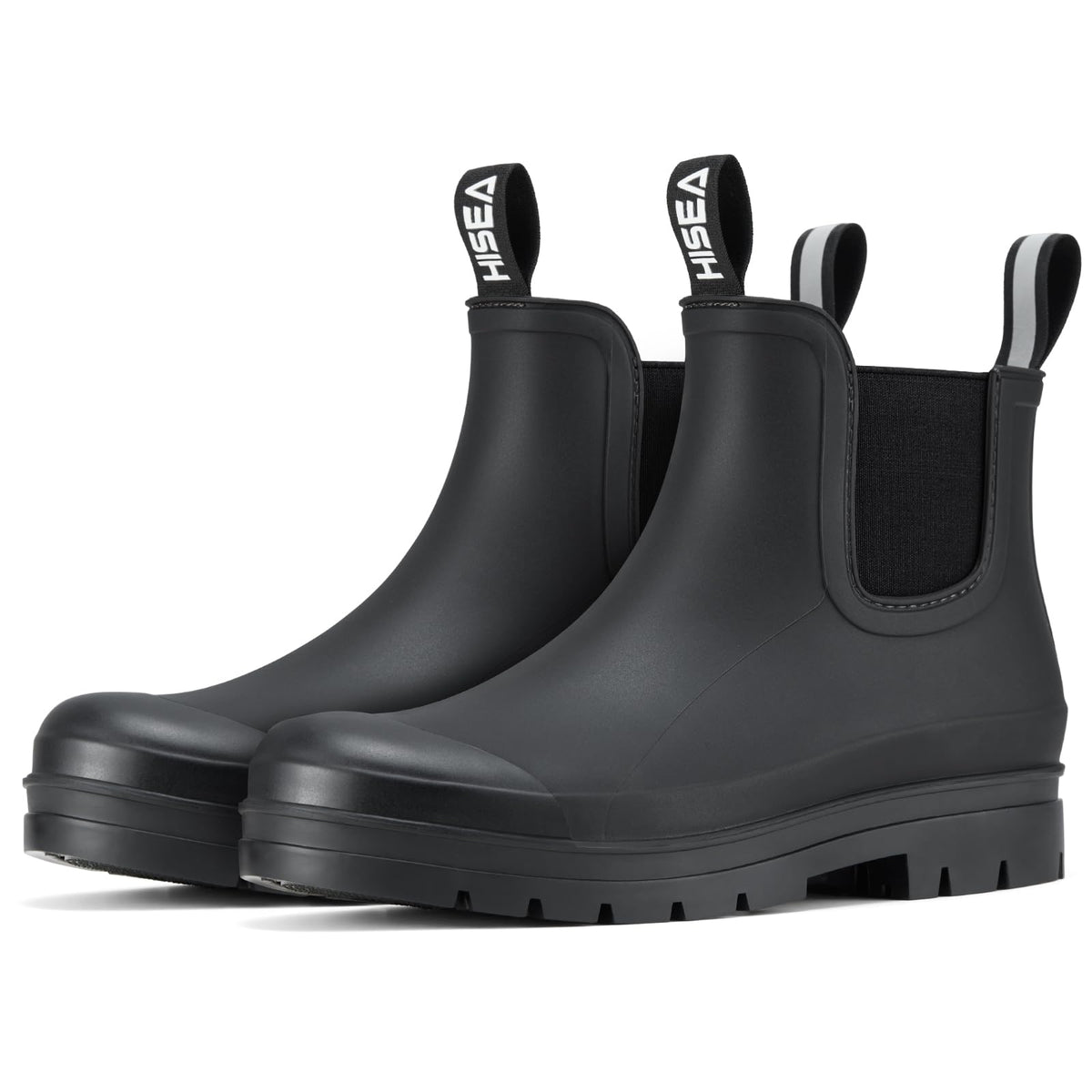 Women's Waterproof Ankle Chelsea Rain Boots O48220