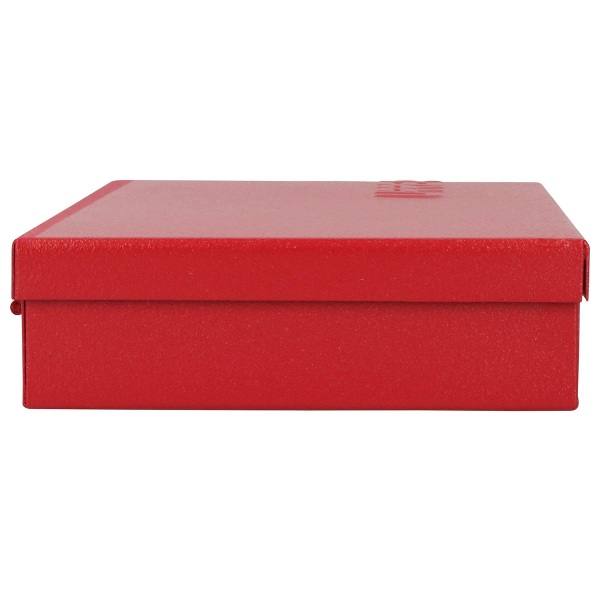 Metal Tool Box 9.6" x 5" x 1.4" 24 Gauge Red R5782