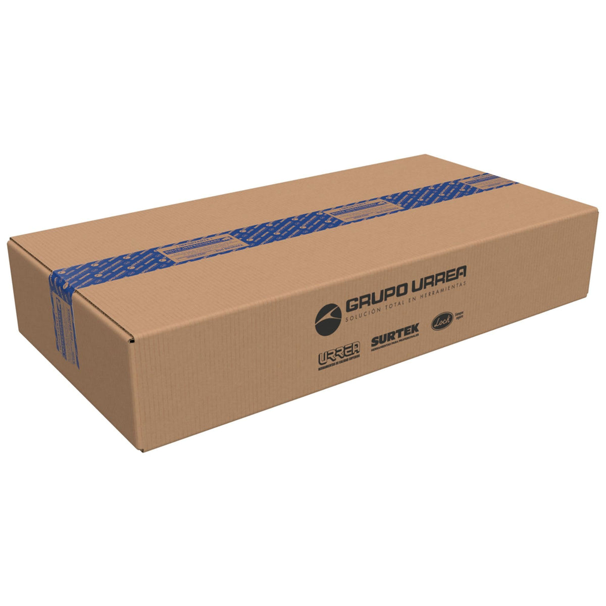 Metal Tool Box 9.6" x 5" x 1.4" 24 Gauge Red R5782