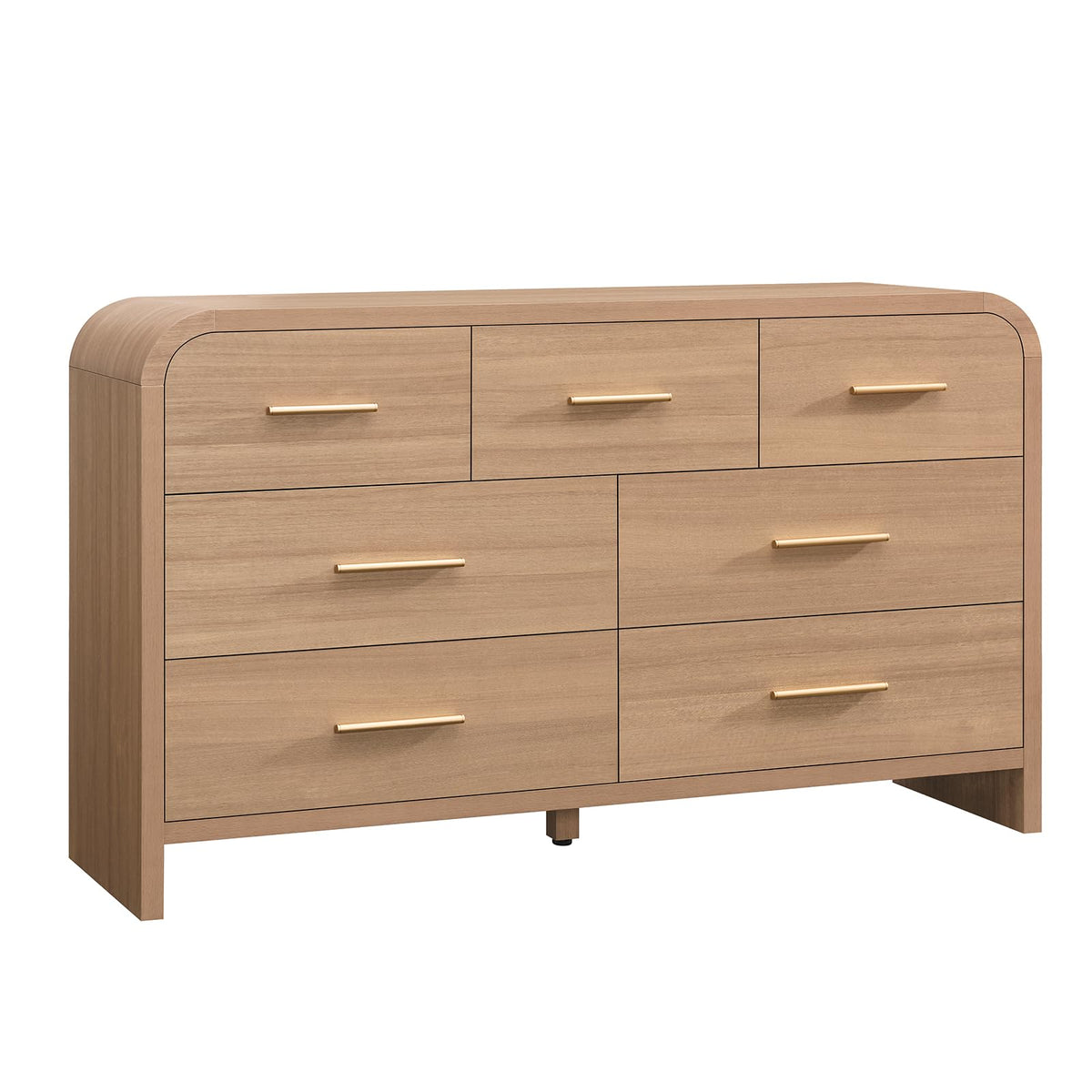 Curved 7 Drawer Dresser J4596
