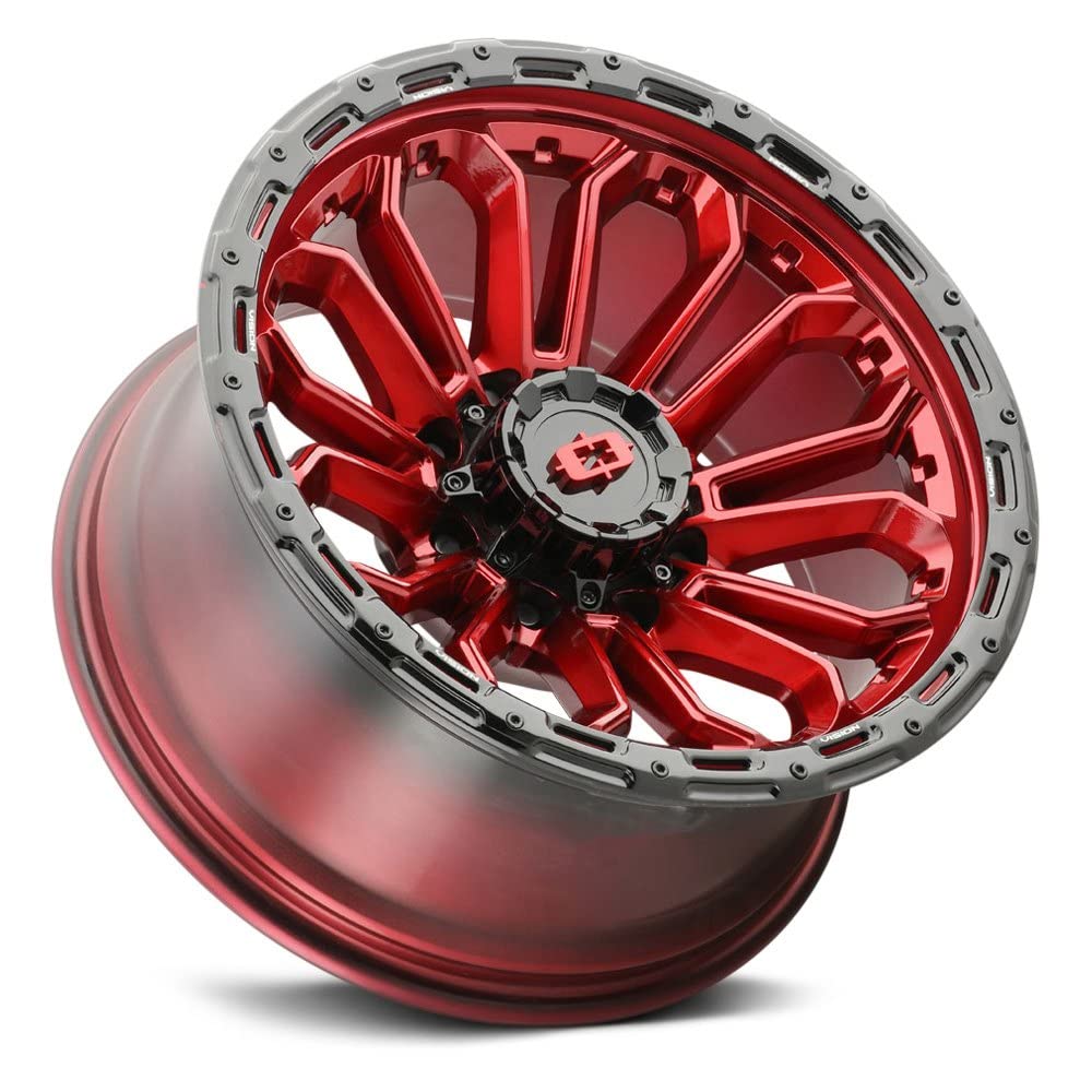 20x9 6x5.5" +12mm Red Wheel Rim N4331