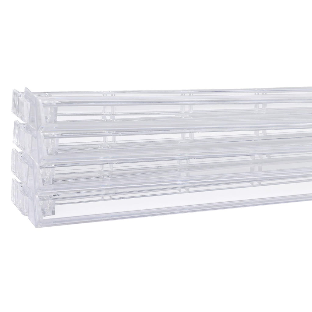 Clear Mahjong Racks with Pushers, 4 Piece Set J60379