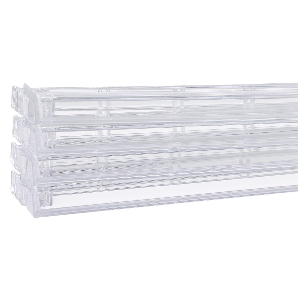 Clear Mahjong Racks with Pushers, 4 Piece Set J60379