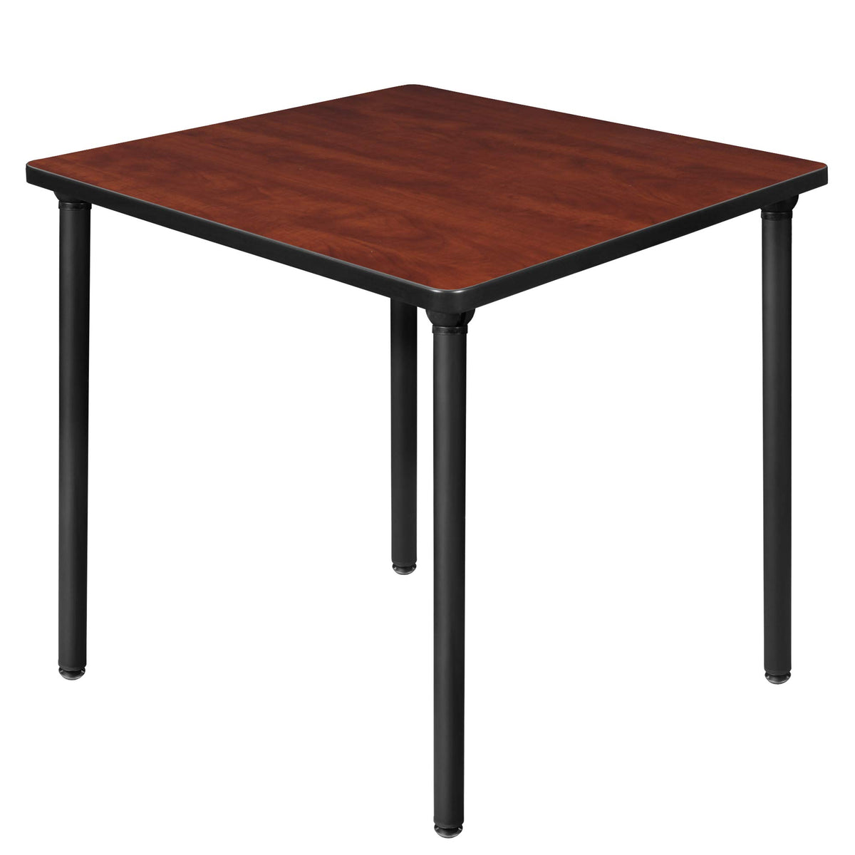 Small Square Breakroom Table with Black Folding Legs V5560