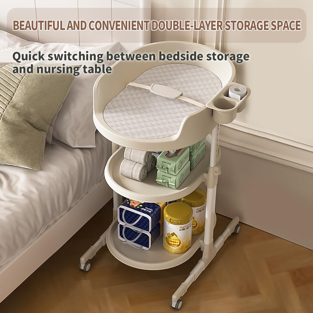 Portable Baby Diaper Changing Station with Storage Drawers F690301