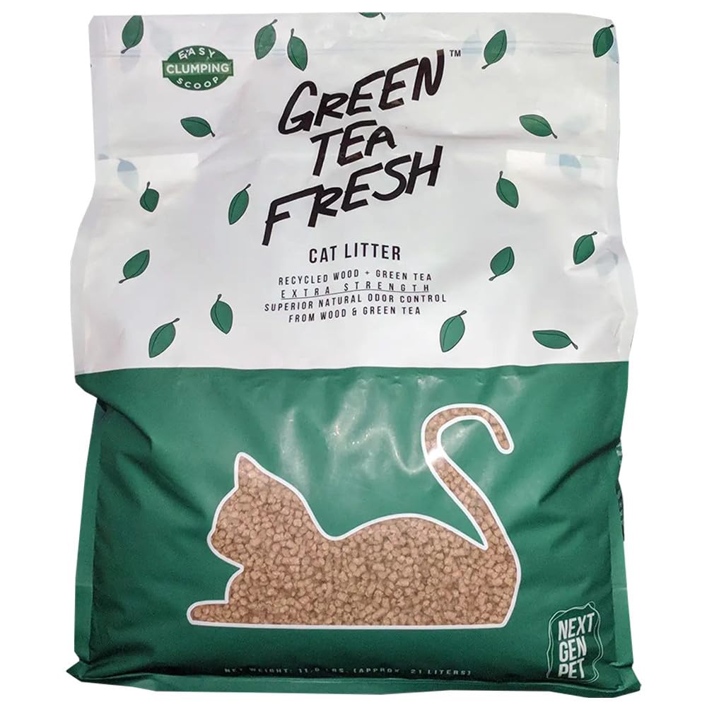 Green Tea Fresh Cat Litter 11.5 lb Bag O93647
