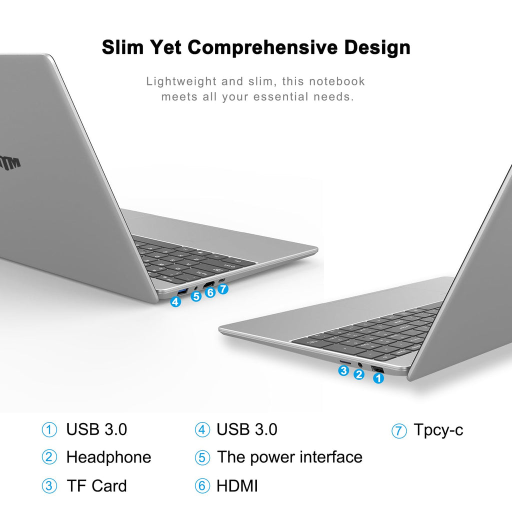 15.6 Inch Laptop 8GB RAM 512GB SSD 1080P FHD IPS A364675