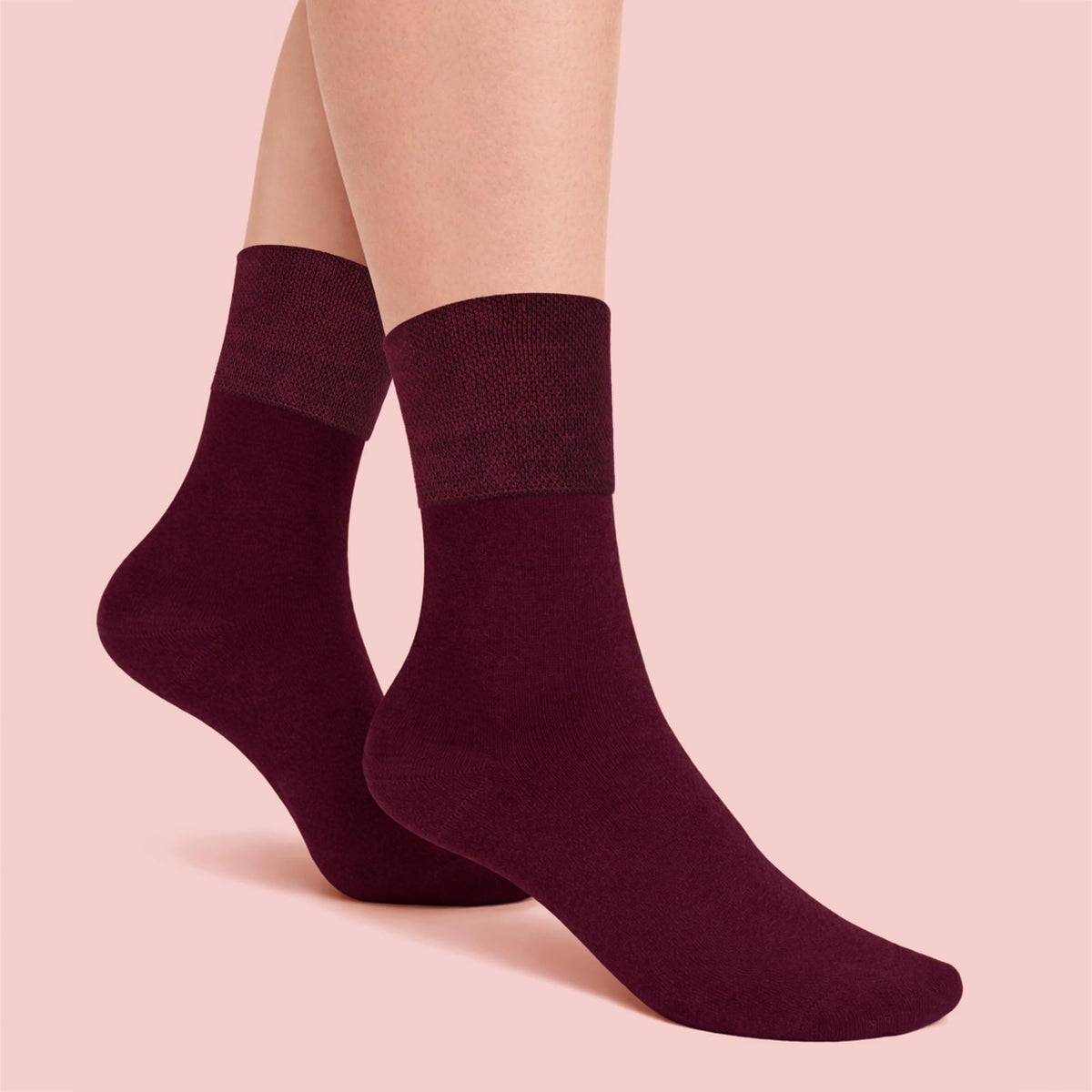 12 Pairs Womens Seamless Diabetic Socks L840