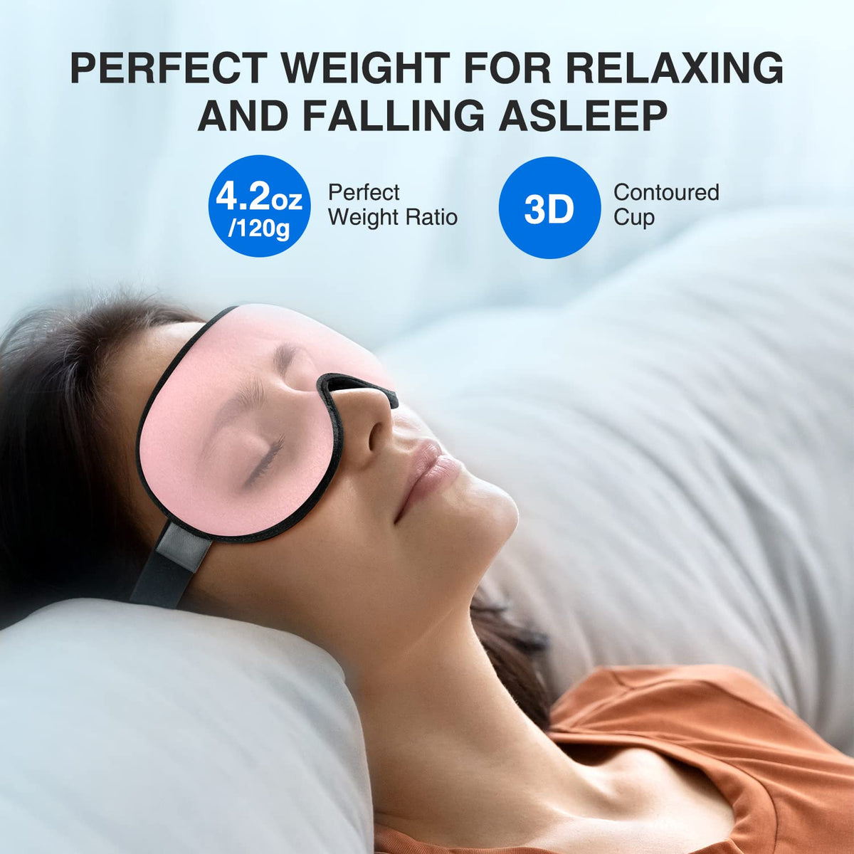Weighted Sleep Mask 3D Eye Mask P624