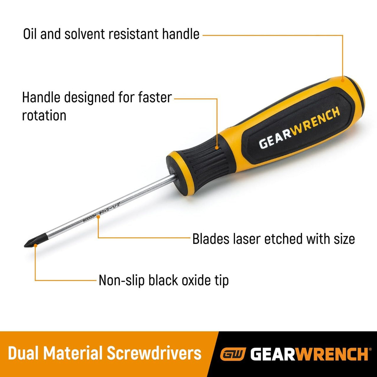 7 Pc Torx Dual Material Screwdriver Set Y749