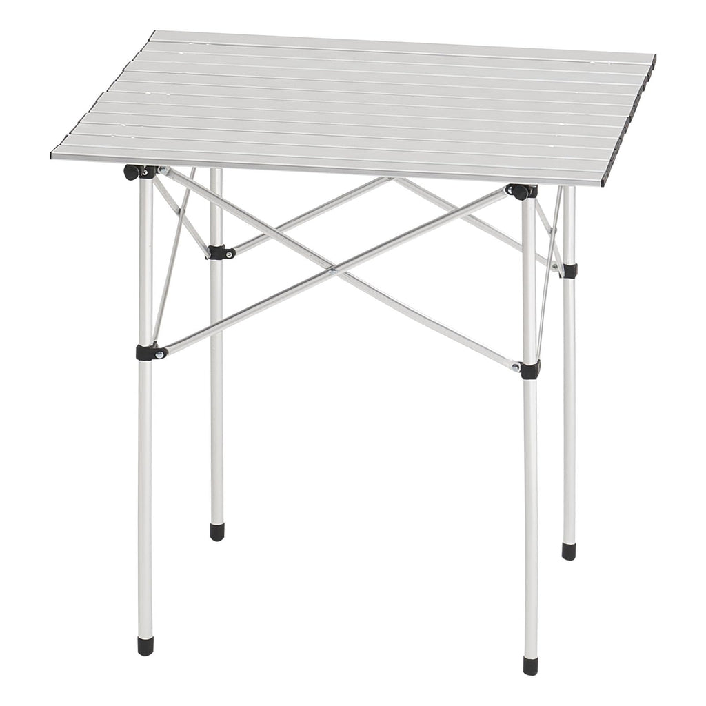 Folding Camping Table 28 inch Silver P540044