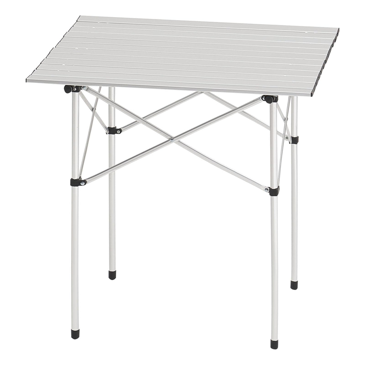 Folding Camping Table 28 inch Silver P540044