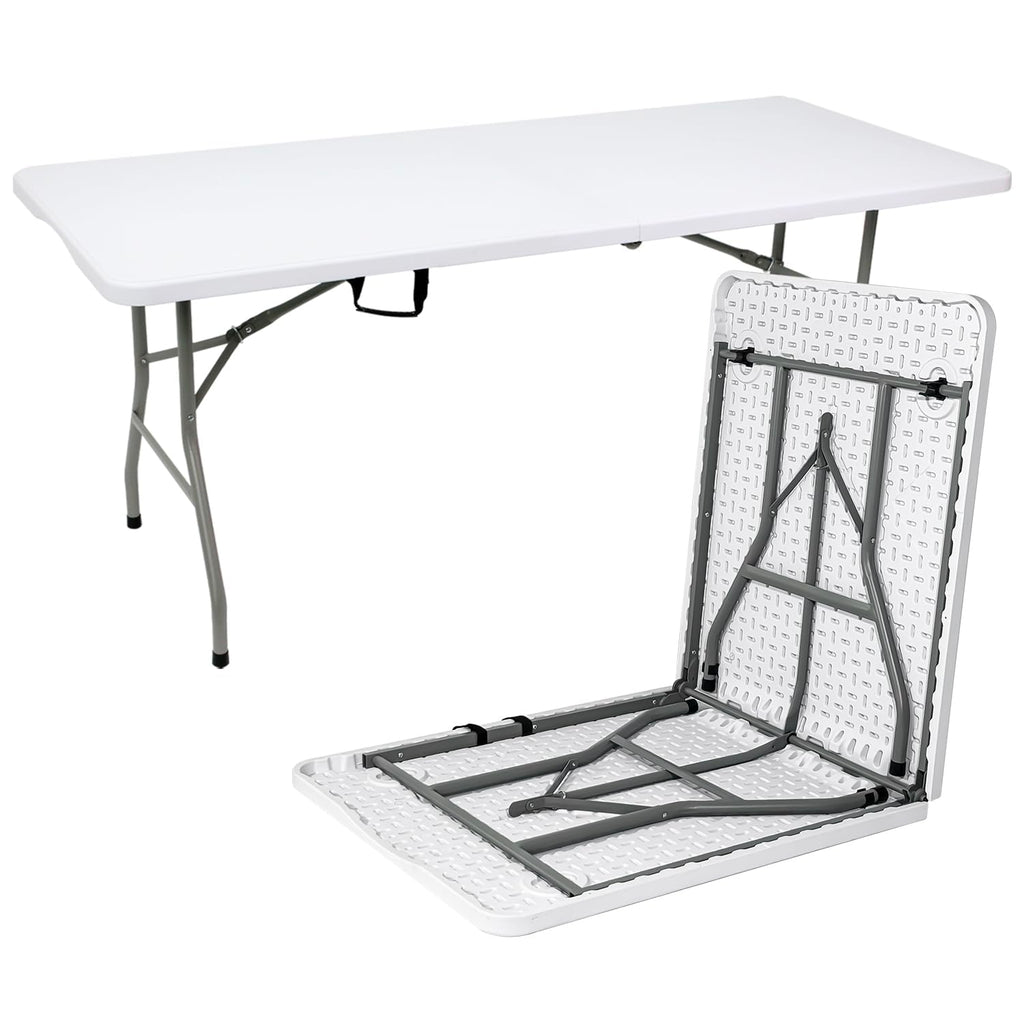 White Folding Table F826104