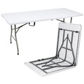 White Folding Table F826104