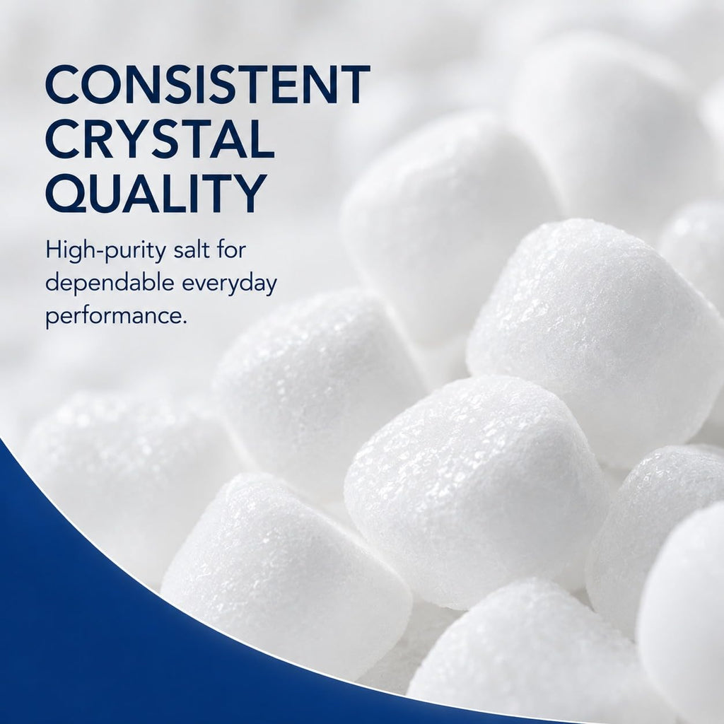 Water Softener Salt Crystals 40 lb 4 Pack E583955
