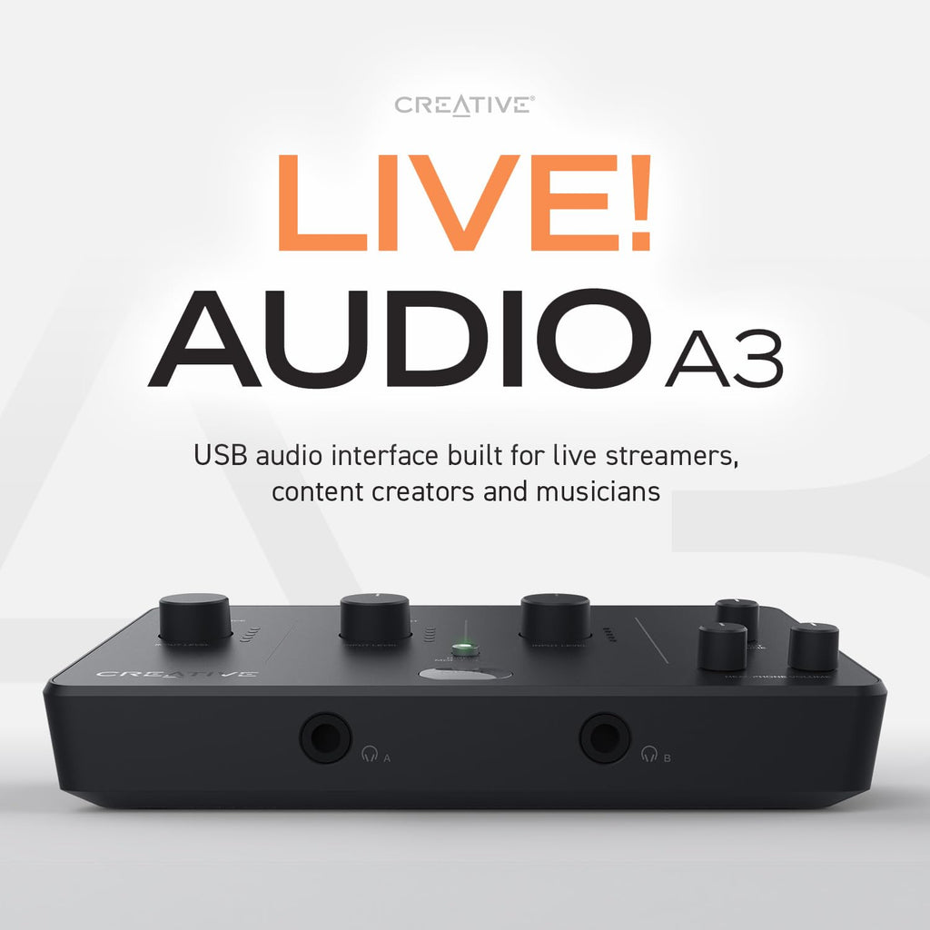 USB Audio Interface with Direct Monitoring A13066