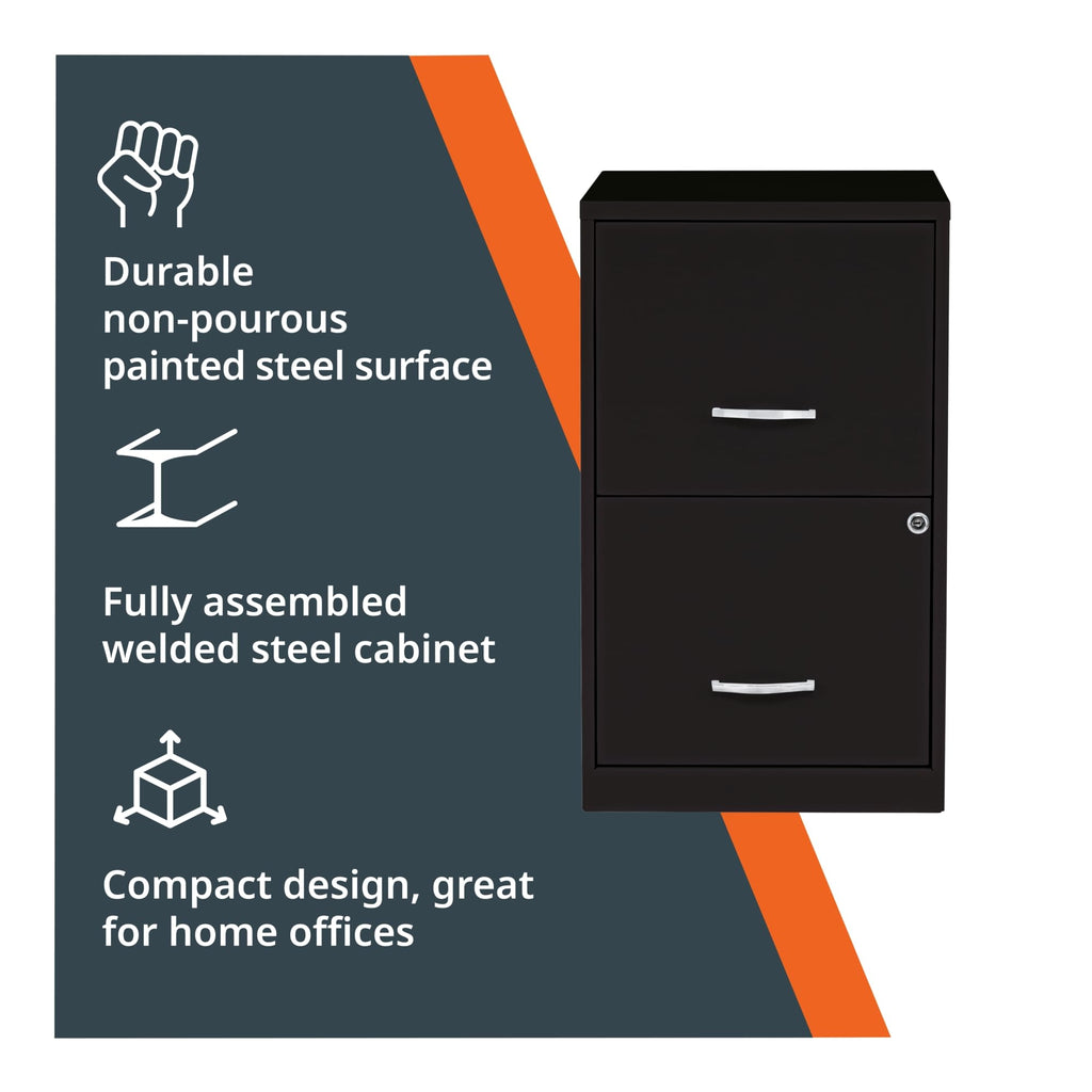 2 Drawer Locking Steel Filing Cabinet X814520