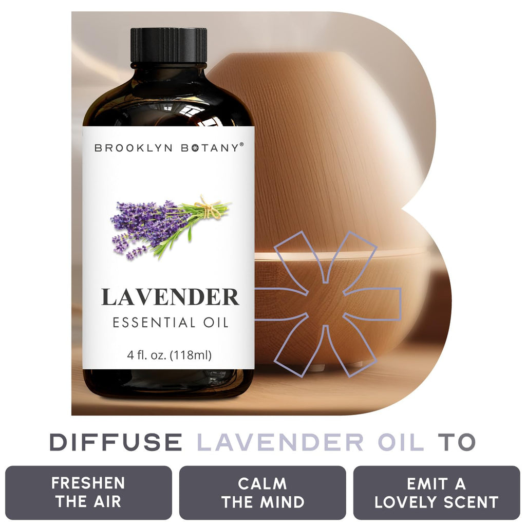 Lemon Eucalyptus & Lavender Essential Oils 4 Fl Oz Pack of 2 G6704