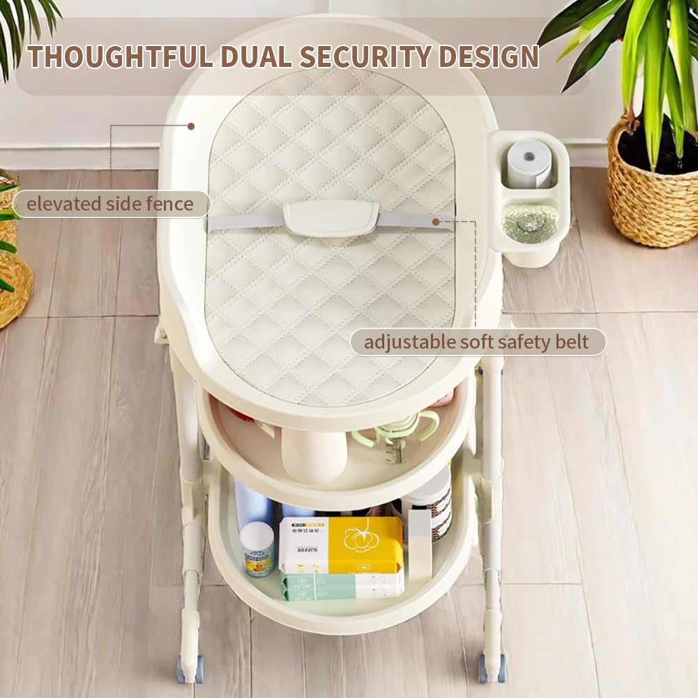 Portable Baby Diaper Changing Station with Storage Drawers F690301