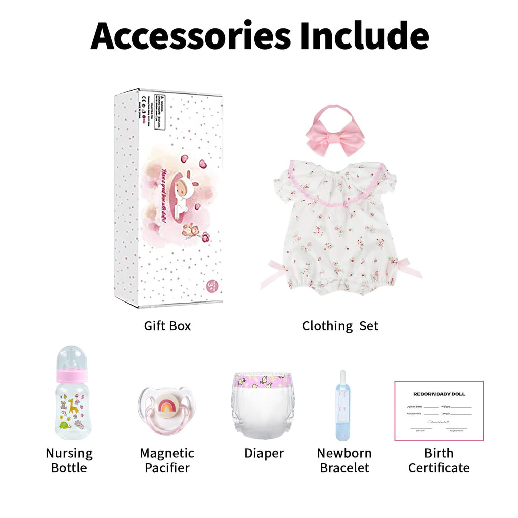 20 inch Realistic Newborn Baby Dolls I8055