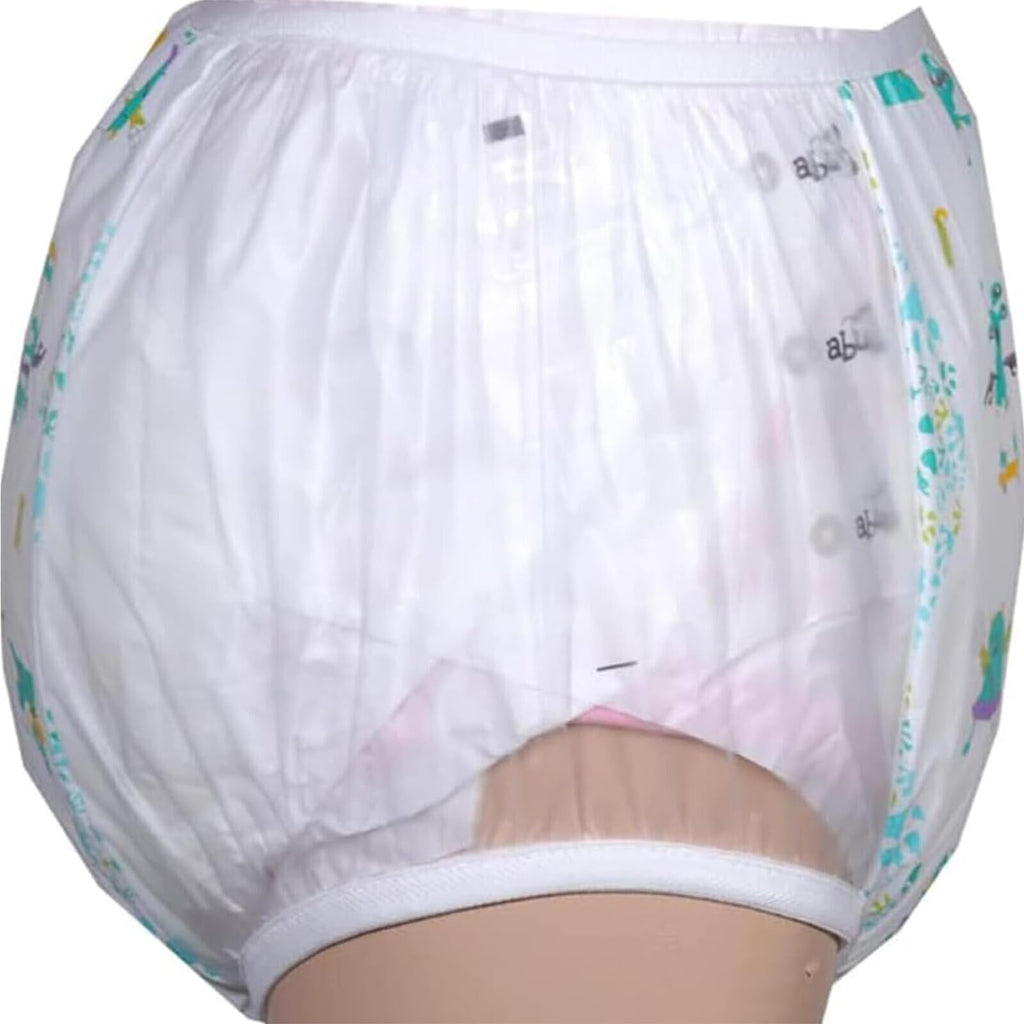 Adult Plastic Diaper Cover Waterproof Pull-On Incontinence Pants V965