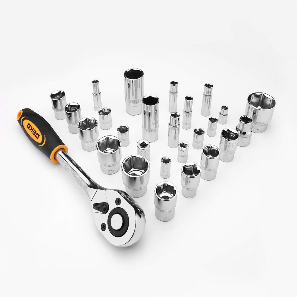 258 Piece Rolling Tool Box Socket Wrench Hand Tool Set L7666