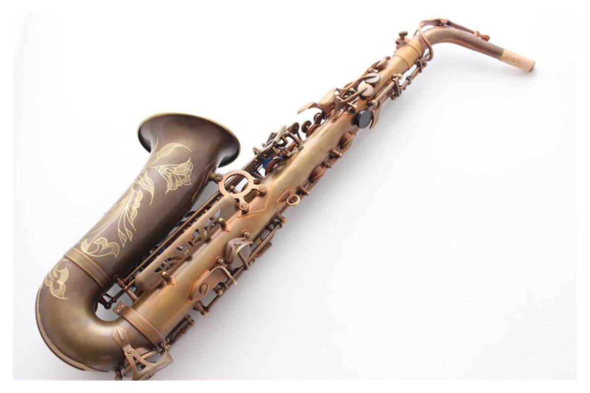 Antique Copper Alto Saxophone Set Z714