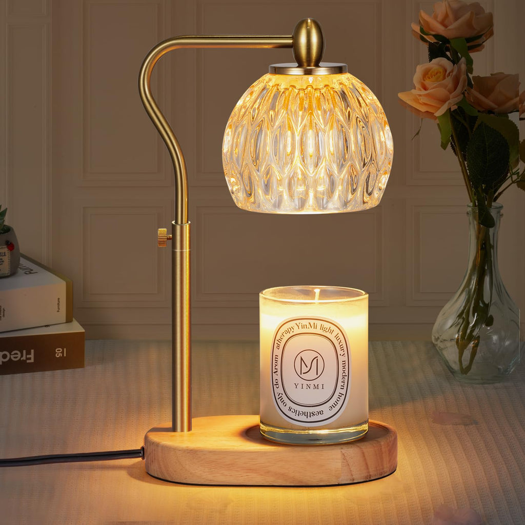 Candle Warmer Lamp with Timer & Dimmer Height Adjustable K9125