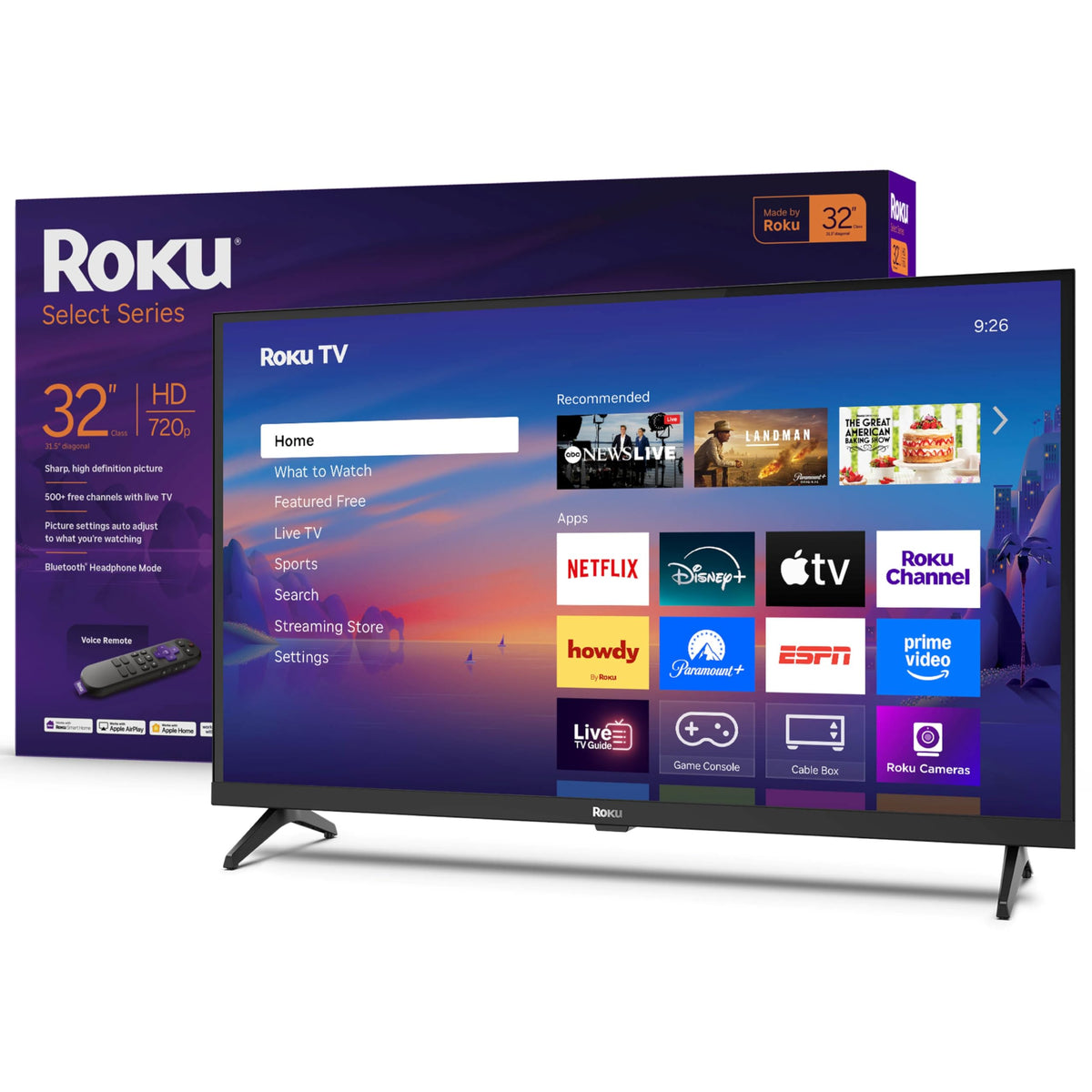 32" 720p HD LED Smart TV K2844