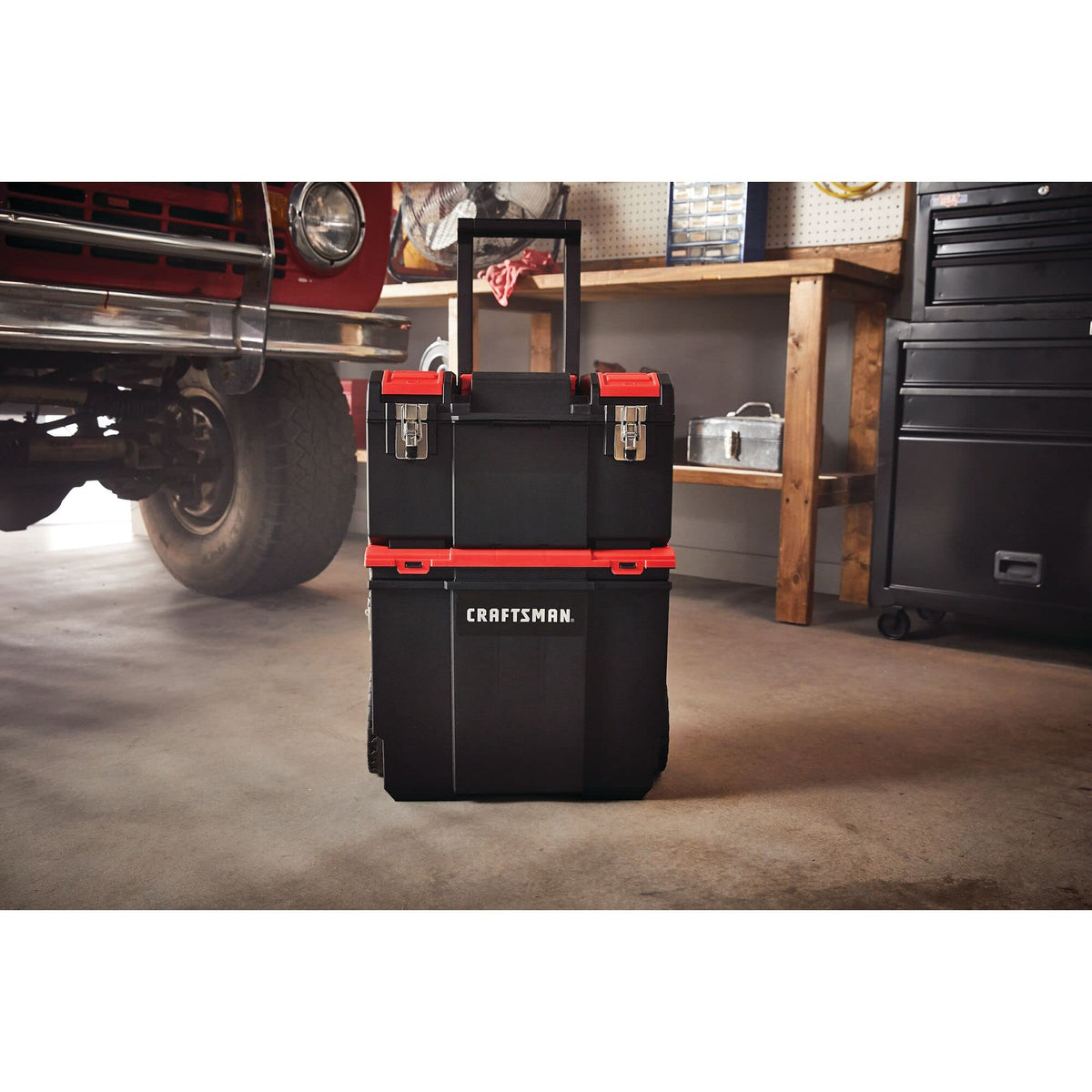 19-in. 3-in-1 Rolling Tool Box with Wheels A2465
