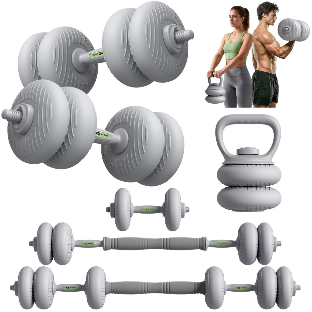 Adjustable Dumbbell Set with Connector K337505