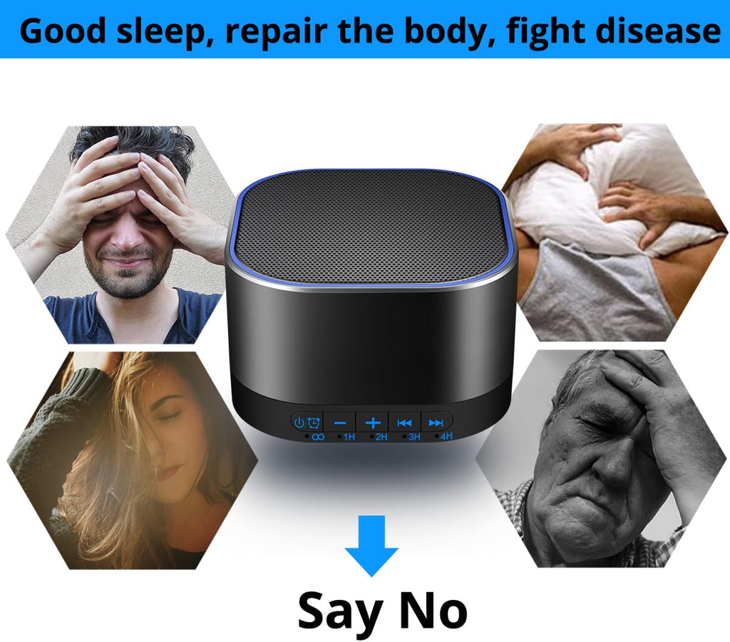 White Noise Machine with 20 Non Looping Sounds F178
