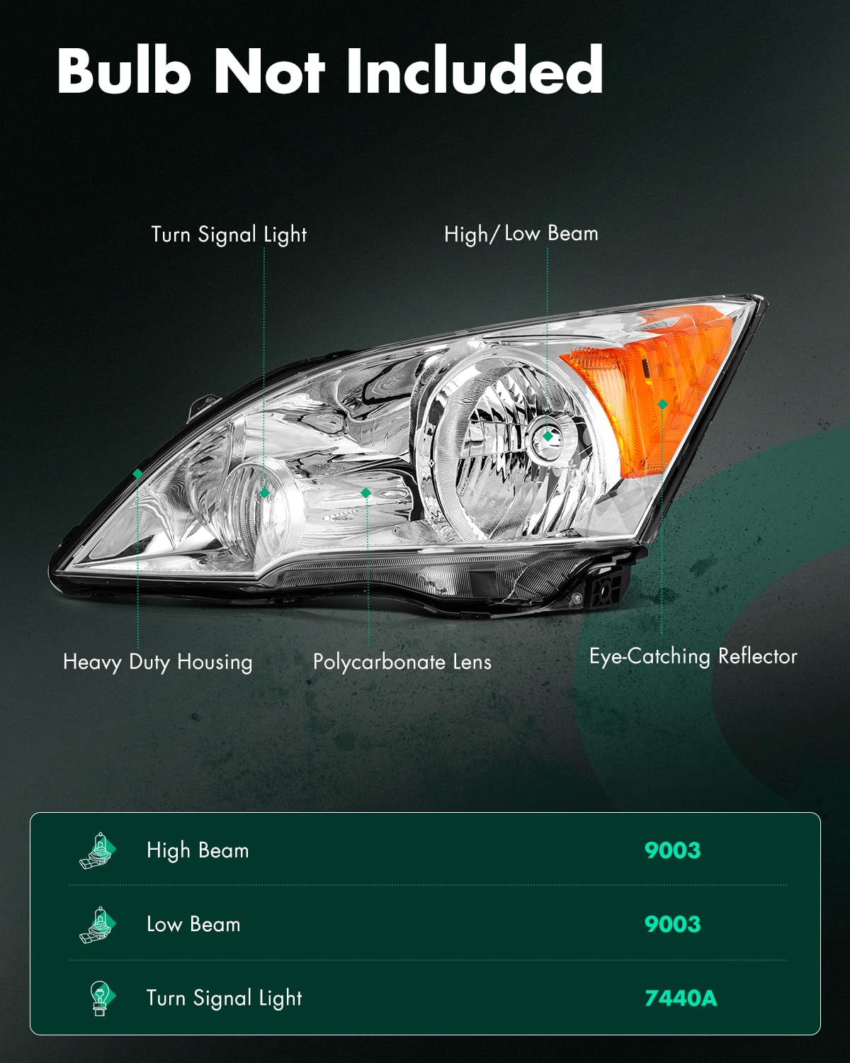 Headlight Assembly Set K697