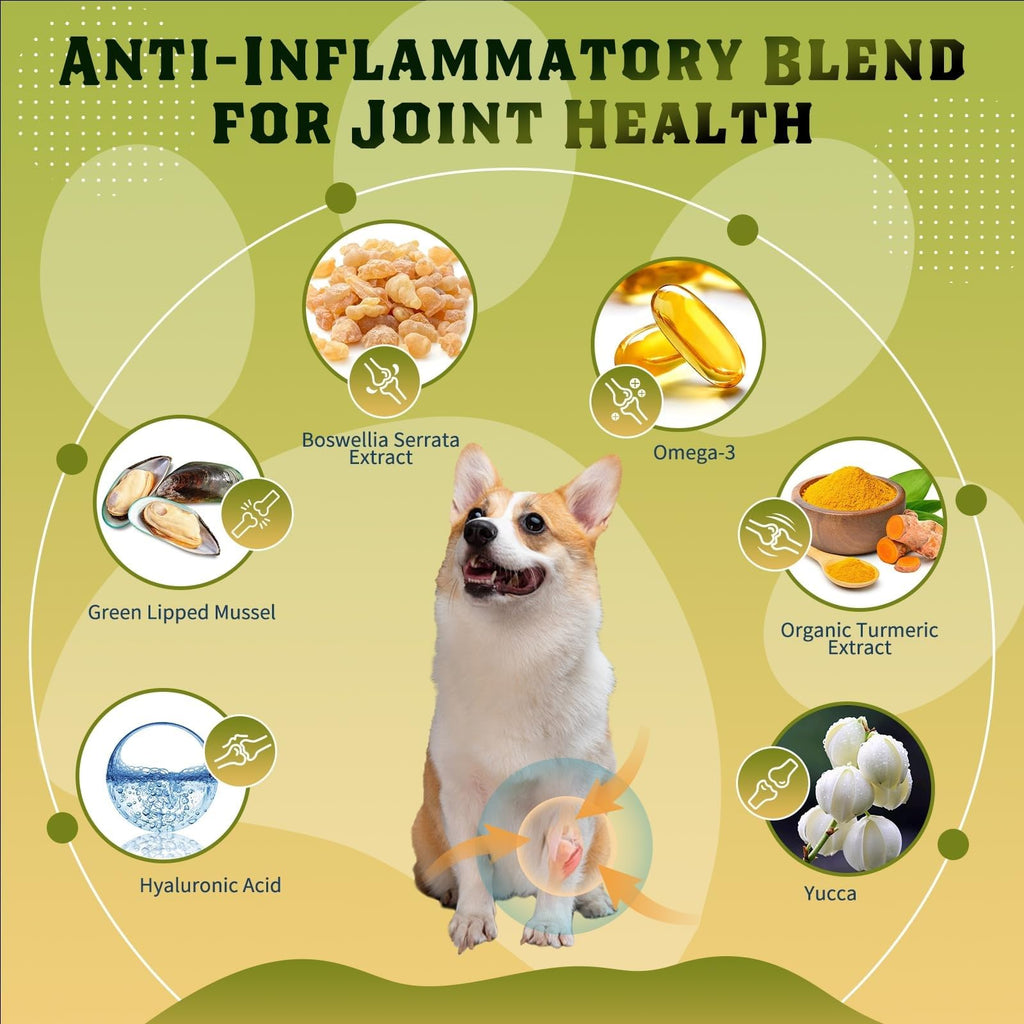 Glucosamine for Dogs Chicken Flavor 120 Freeze-Dried Chews N456649