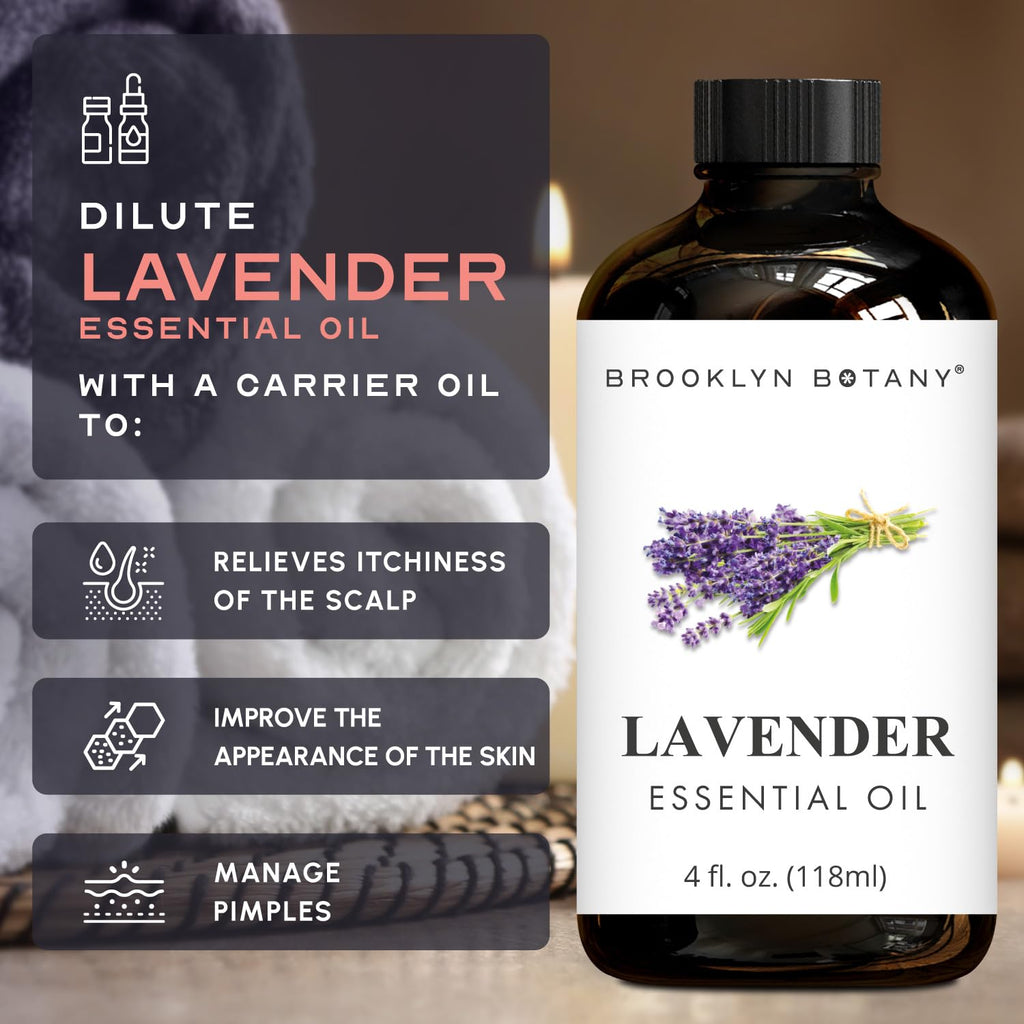 Lemon Eucalyptus & Lavender Essential Oils 4 Fl Oz Pack of 2 G6704